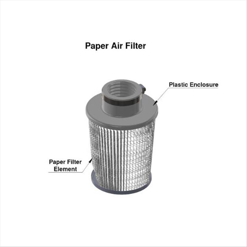 Filtro de aire de papel