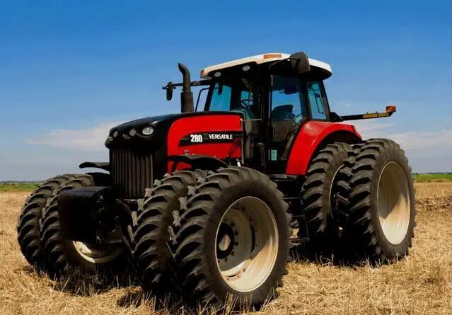 operación de arranque del tractor