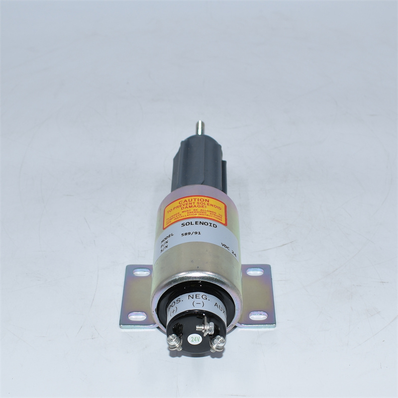 Válvula solenoide de parada Perkins 589-91