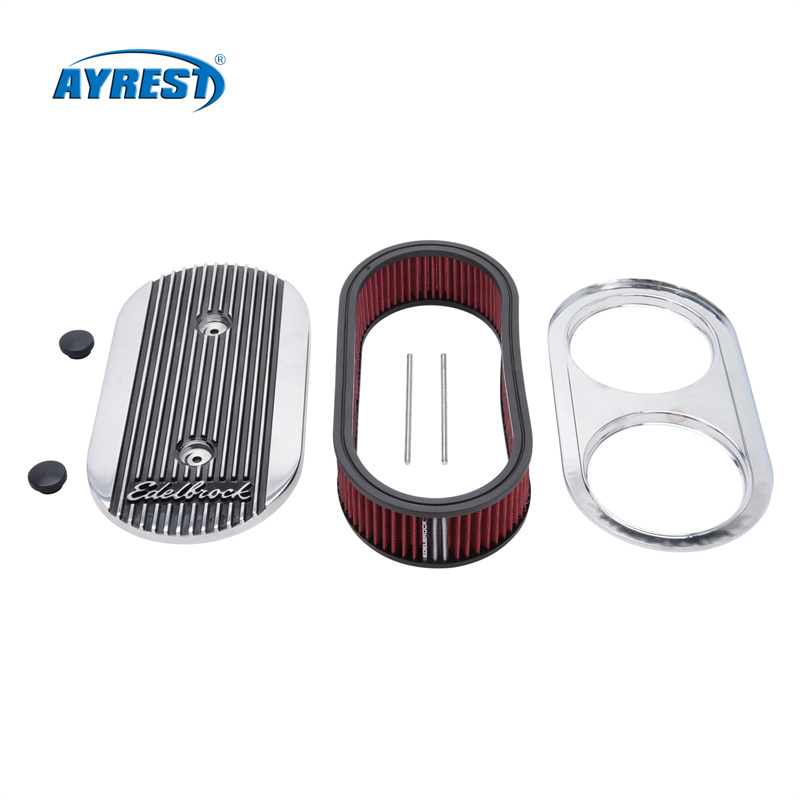 Conjunto de filtro de aire ovalado