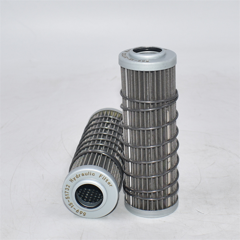 Filtro hidráulico 569-15-51732 HY90729 7142311730