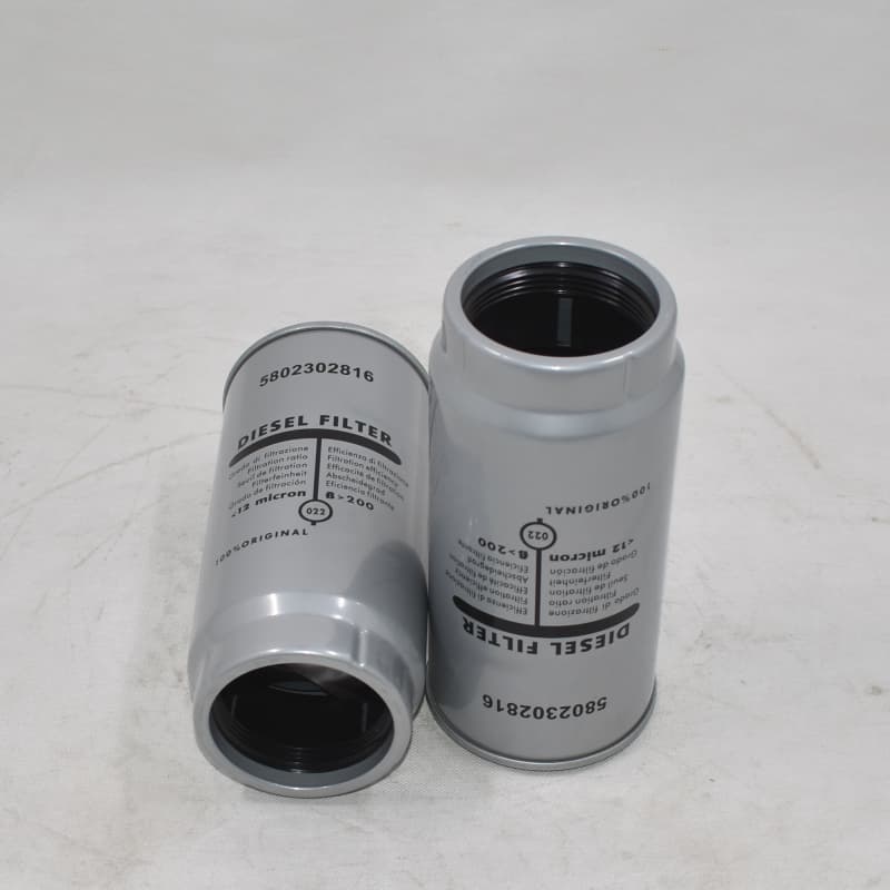 IVECO Fuel Water Separator Filter 5802302816 with cross-section view