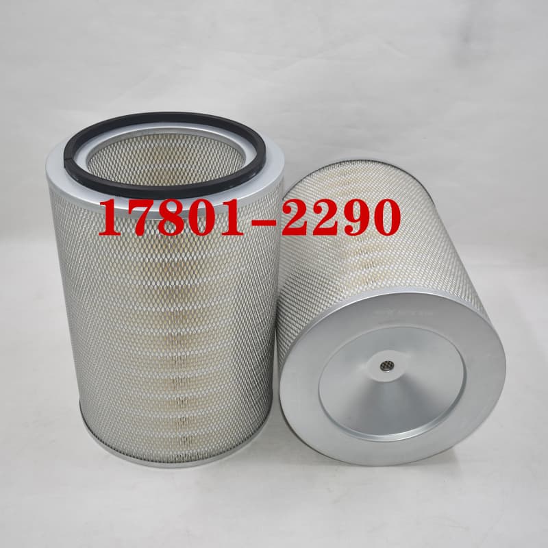 Hino Air Filter 17801-2290 with synthetic media
