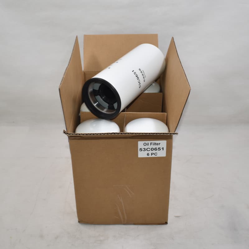 Liugong Excavator Oil Filter 53C0651 - High Quality Spin-On Lube Filter