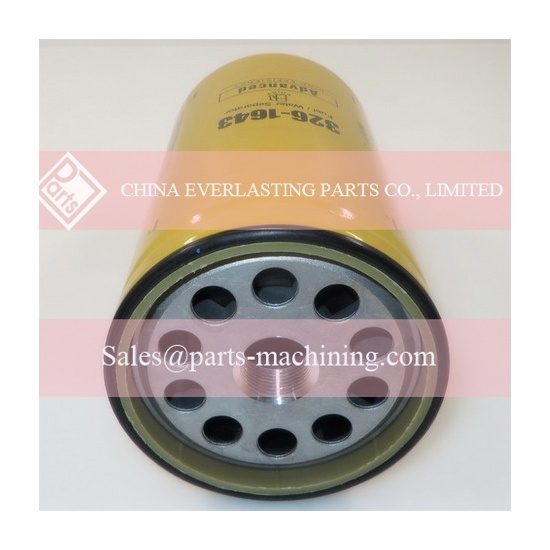 filtro separador de agua/combustible 326-1643 para excavadora