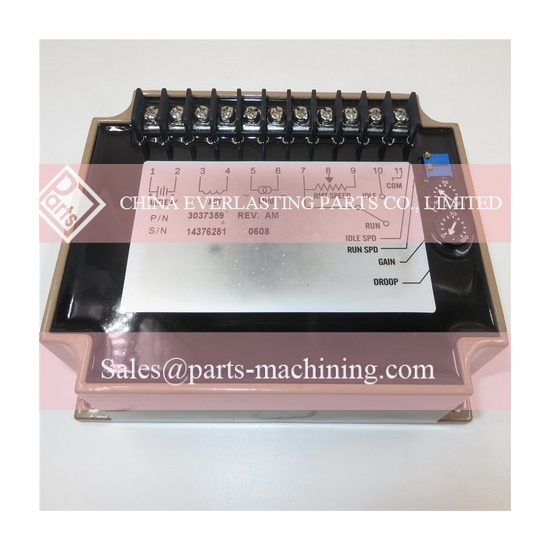 Gobernador del controlador de velocidad electrónico del motor cummins 3037359 para generador