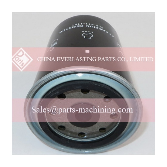 600-411-1151 filtro de refrigerante para equivalente komatsu