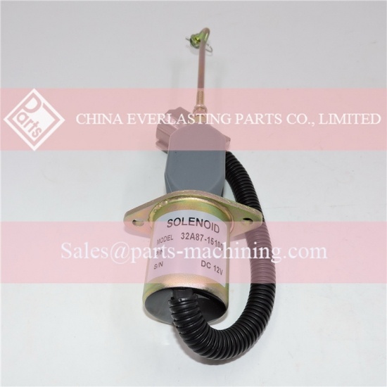 Solenoide de parada 32A87-15100 para motor mitsubishi S4Q S4S S6S