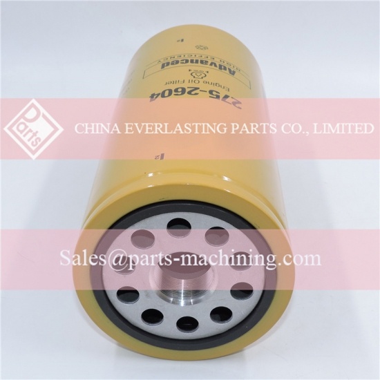 filtro de aceite de motor 275-2604 para máquina oruga