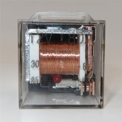 Relé de piezas automotrices generales 12V 80A 4 pines con lámpara
