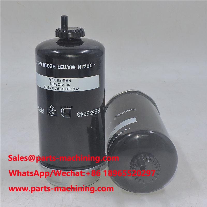 Filtro de combustible para cosechadora John Deere RE529643 BF7950-D FS19975
