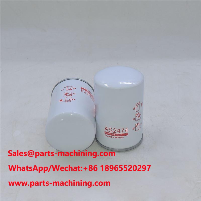 Separador de aire y aceite para camiones DAF AS2474,1686587,P506086,OAS98000
