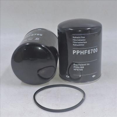 Filtro hidráulico de elevación de pluma TEREX HF6700,P550386,BT287-3,H217W
