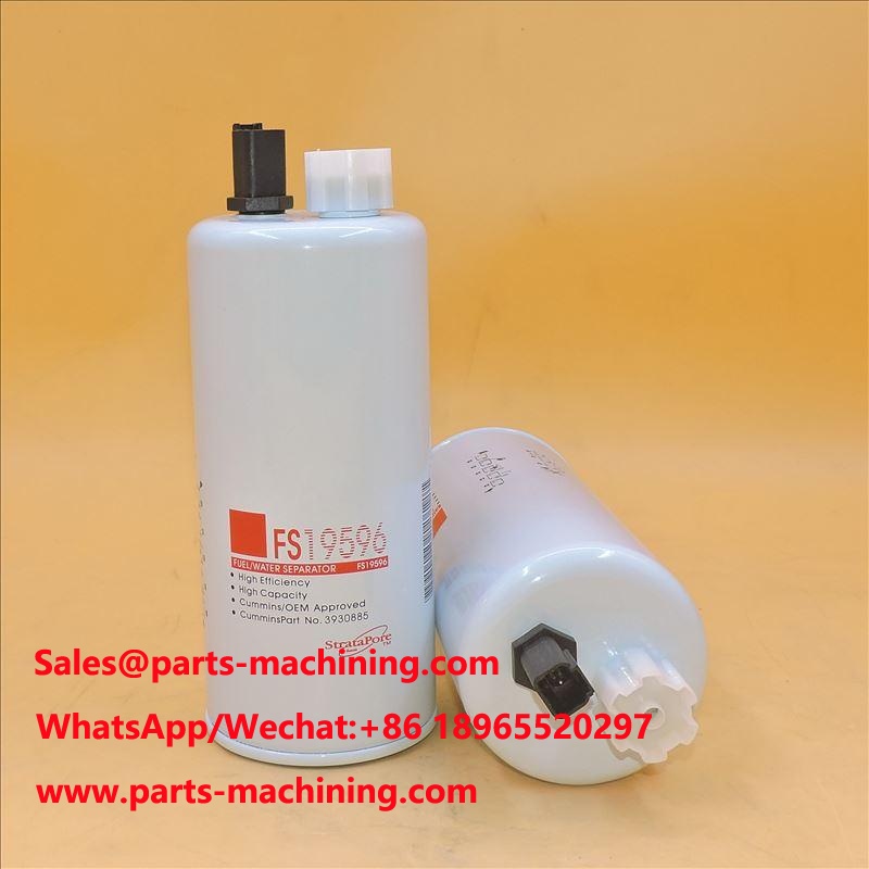 Separador de agua y combustible FS19596,P578848,BF1293-SPS para motores Cummins.
