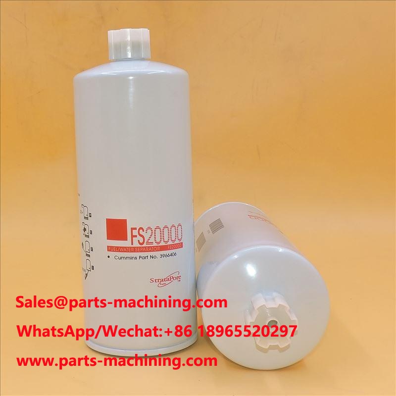 Separador de agua y combustible FLEETGUARD FS20000.3966406.33940.BF46015

