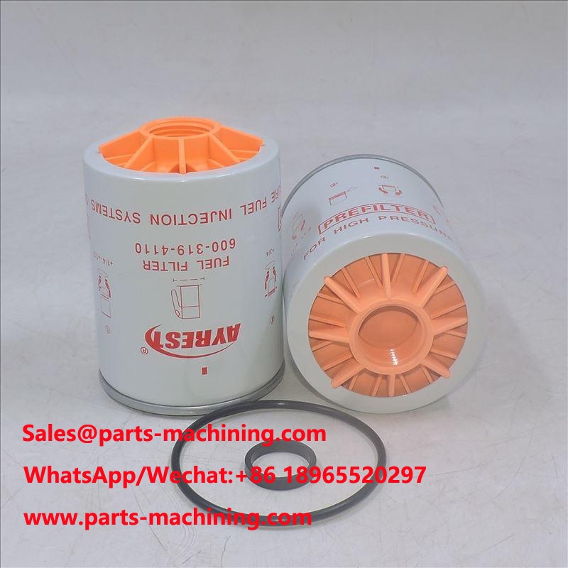 KOMATSU WB 93S-5 Filtro de combustible 600-319-4110 P502566 BF9923-O
