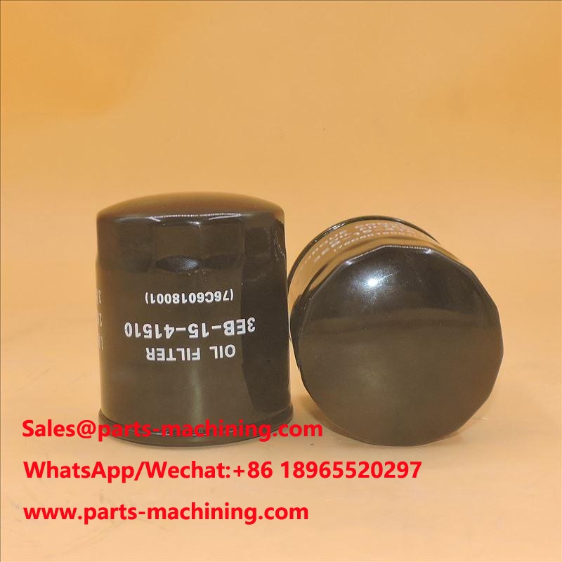 Filtro de aceite 3EB-15-41510 57000 para KOMATSU WB93S-5

