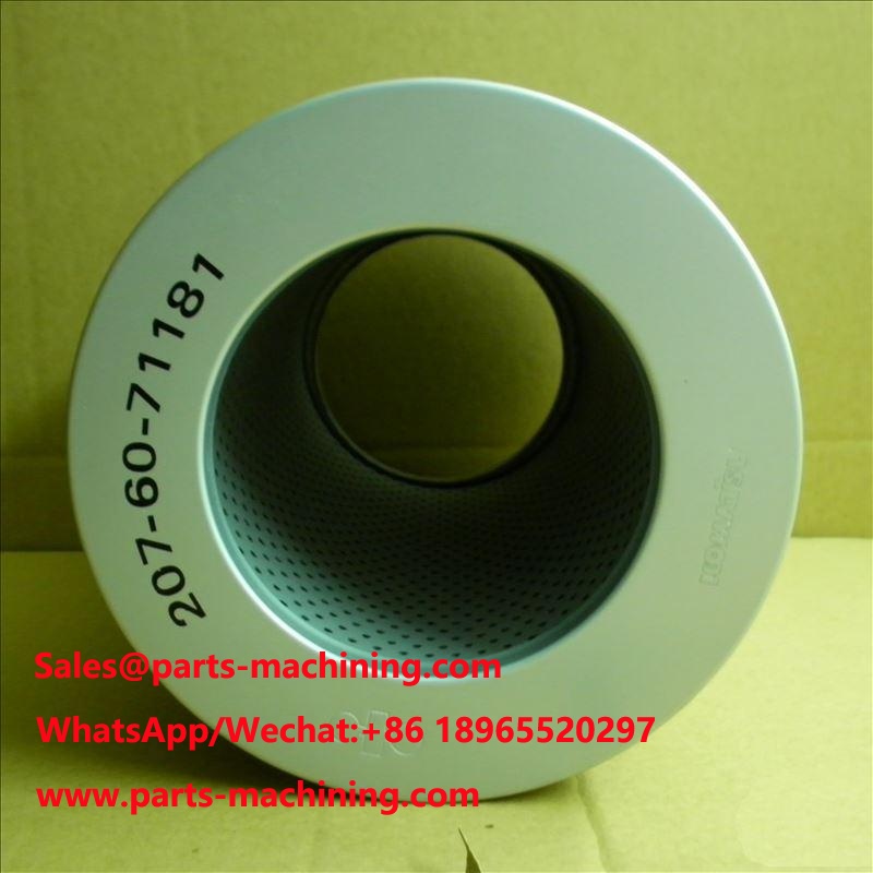 Filtro hidráulico 207-60-71181 207-60-71180 207-60-71182 de KOMATSU D155A-6
