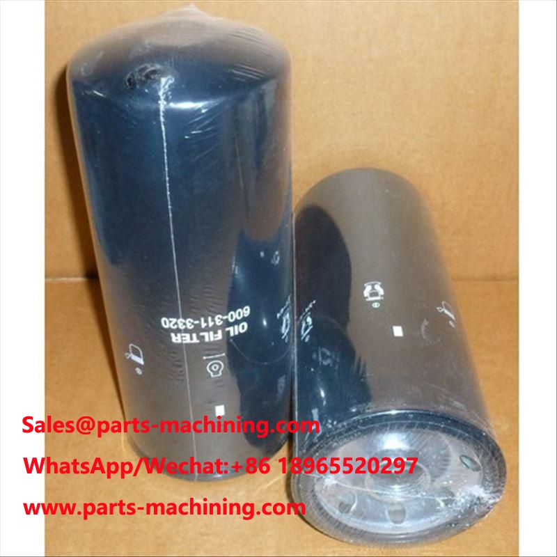 Filtro de aceite Komatsu 600-311-3320 6003113320 600-211-1231
