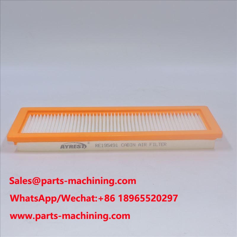 JOHN DEERE 1010E Filtro de aire de cabina RE195491 PA5768 AF55779
