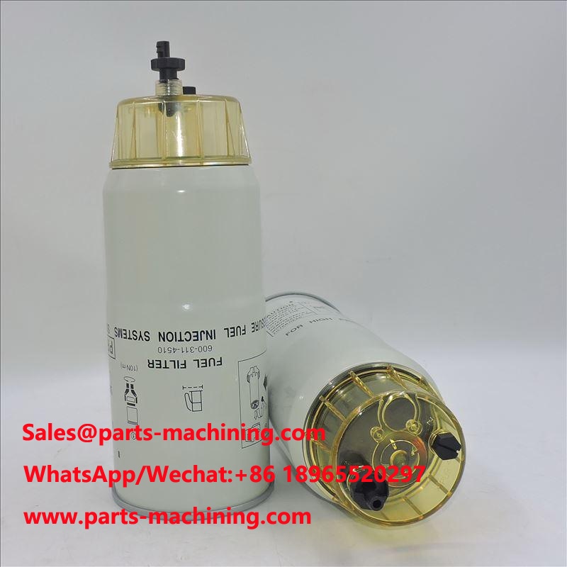 Separador de agua y combustible KOMATSU HD255-5 600-311-4510 600-311-3410 600-319-3400
