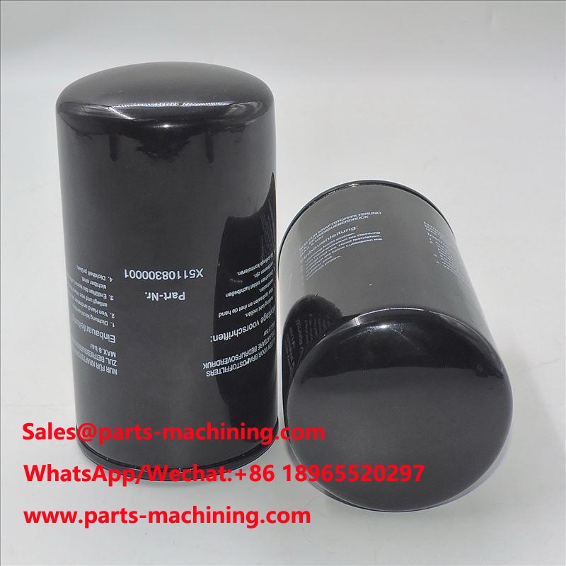 Filtro de combustible X51108300001 SN70355 FC-79560 para MTU 10V2000M72