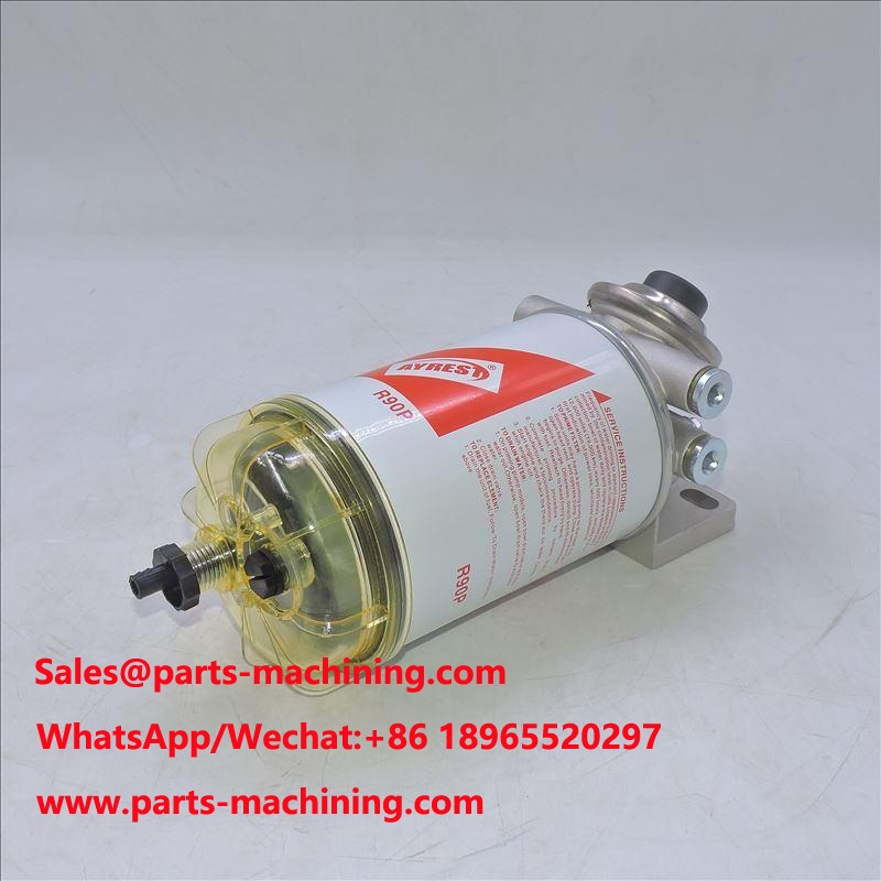 Conjunto de separador de agua y combustible Parker Racor R90P R90T