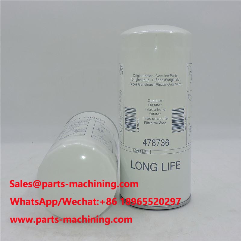 Filtro de aceite 478736 P550519 B76-SS LF3675 H200W41