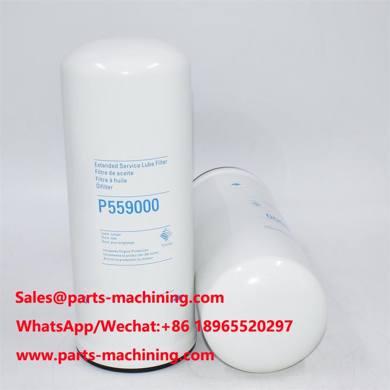 Referencia cruzada del filtro de aceite Donaldson P559000 LF9001 WP12120/1