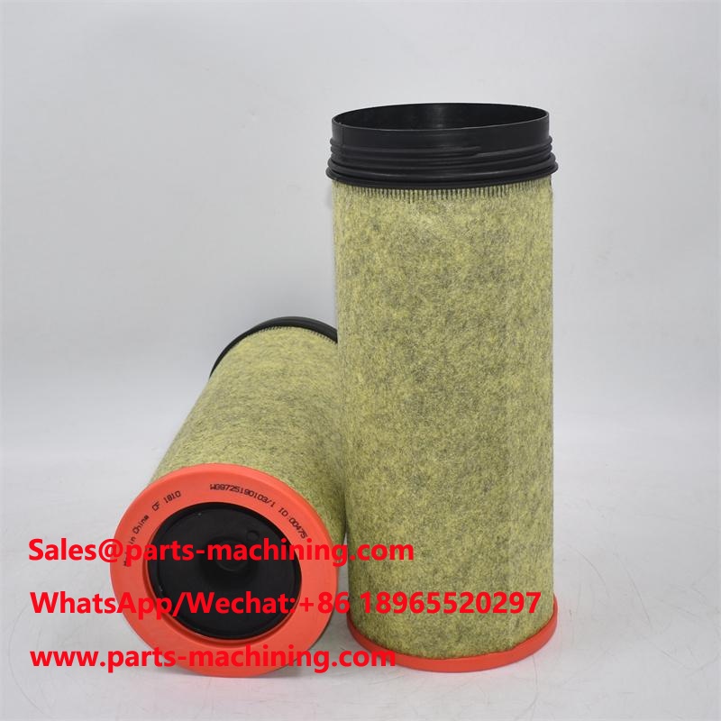 Filtro de aire original WG9725190103 P641355 CF1810 WG9725190103/1 en stock