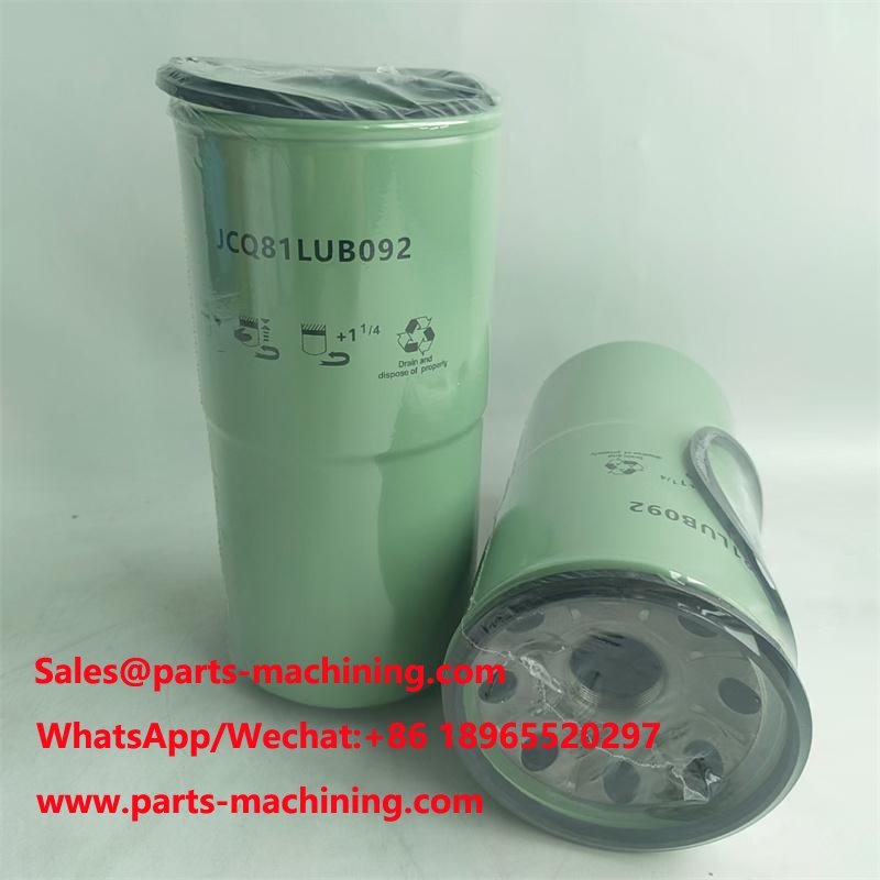 Fabricante profesional del filtro de aceite JCQ81LUB092