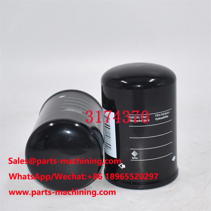 Filtro hidráulico genuino 3174370 0003174370 003174370
