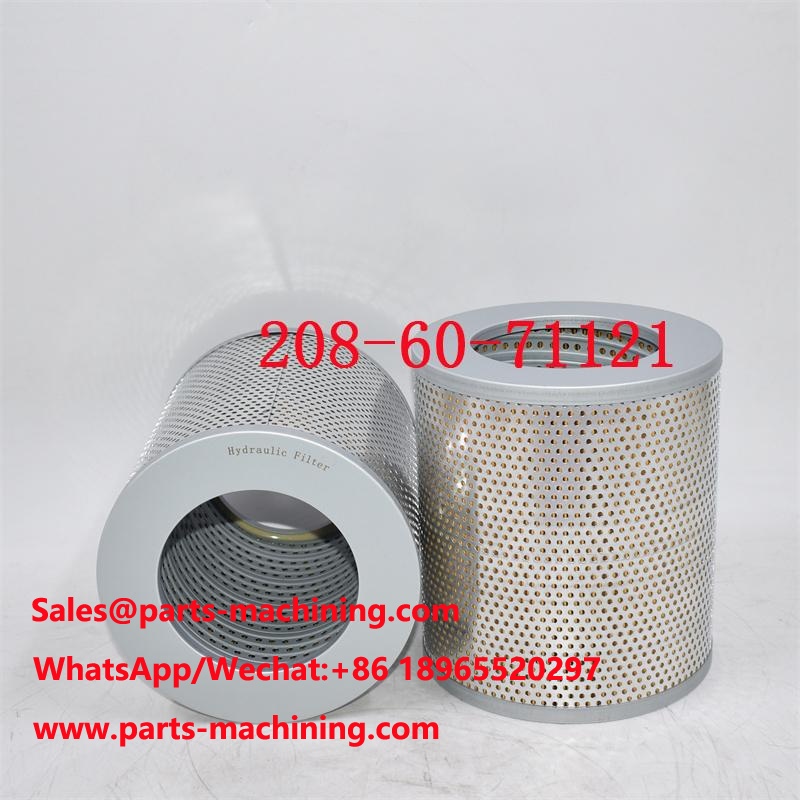 Filtro hidráulico original 208-60-71121 208-60-71122A