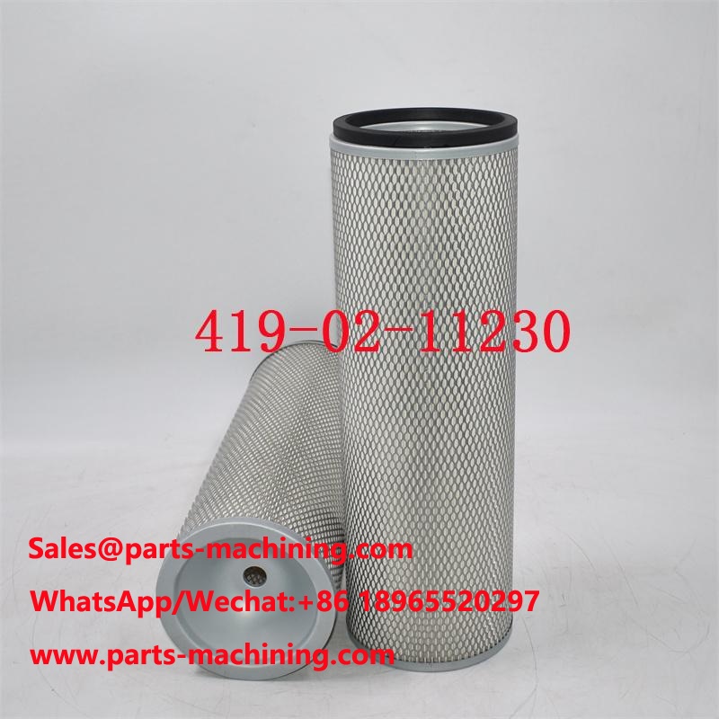 419-02-11230 Filtro de aire 600-181-8370 para excavadoras
