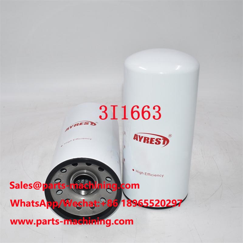 El filtro hidráulico 3I1663 reemplaza al 3I-1663