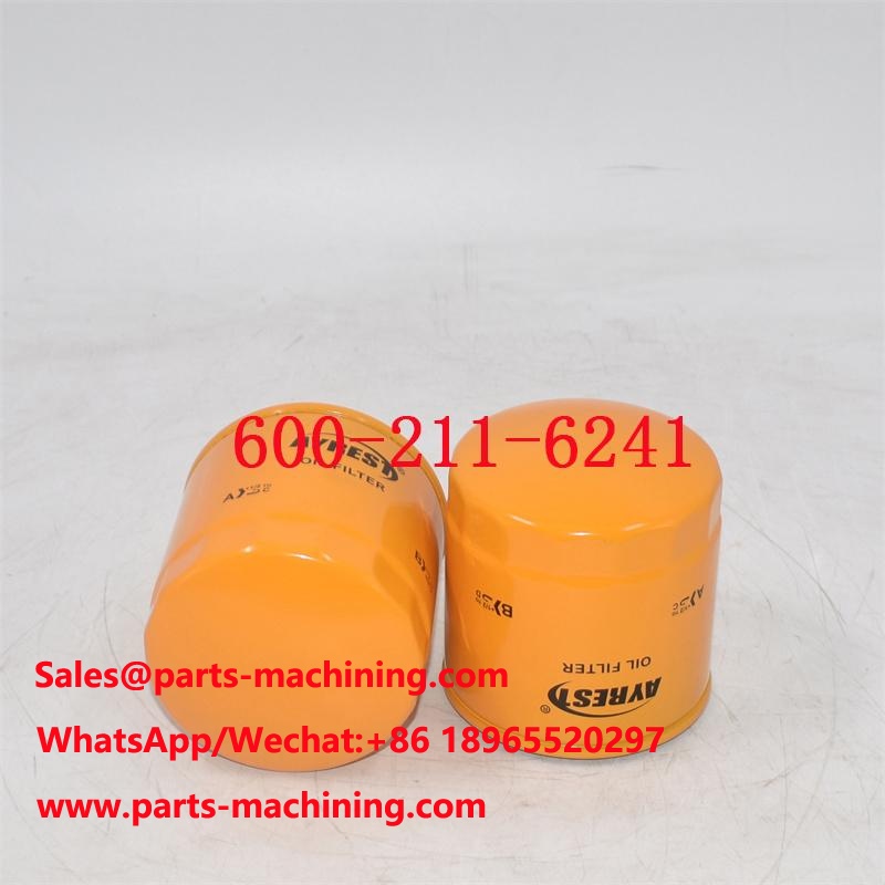 600-211-6241 El filtro de aceite reemplaza a H20W09 SO3415