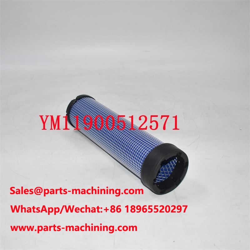Piezas del mini excavador del filtro de aire YM11900512571 3EB0234790