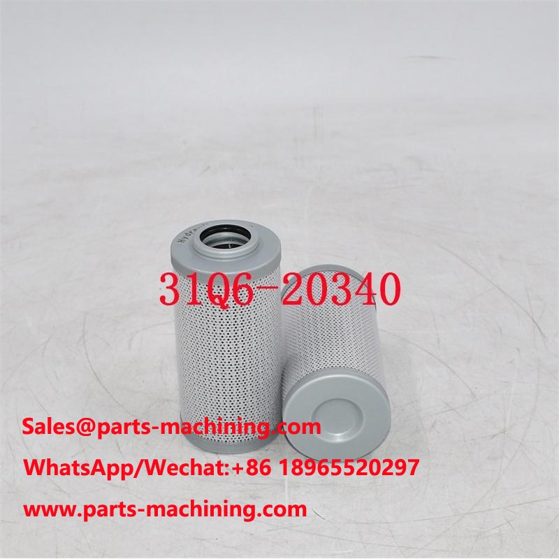 Filtro hidráulico 31Q6-20340 para excavadora D44B10GV