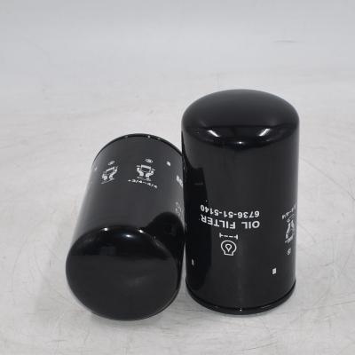 Filtro de aceite 6736-51-5140 LF3921 para excavadora