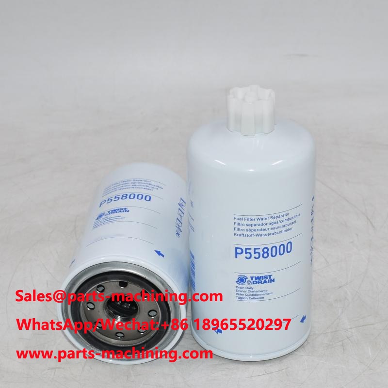 Reemplazo del filtro separador de agua y combustible P558000
