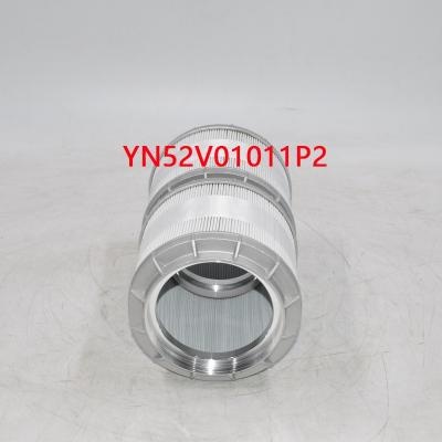 Filtro hidráulico YN52V01011P2 YN52V01011-P1 para excavadora