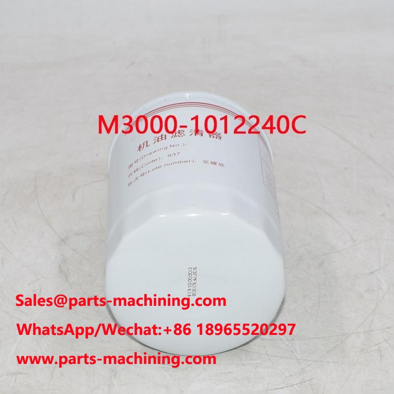 Reemplazo de filtro de aceite M3000-1012240C SO15000