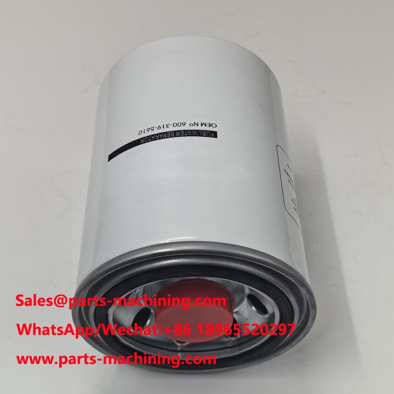 Piezas de excavadora 600-319-5610 Separador de agua y combustible 600-319-5611