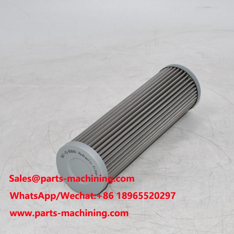 Filtro hidráulico de piezas de bulldozer 561-15-65660 5611565660
