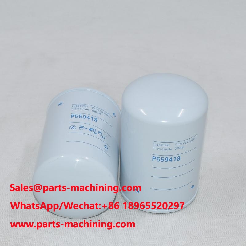 Filtro de aceite P559418 747289 para compactador