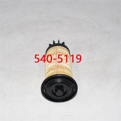Filtro de combustible 540-5119 5405119 para retroexcavadora