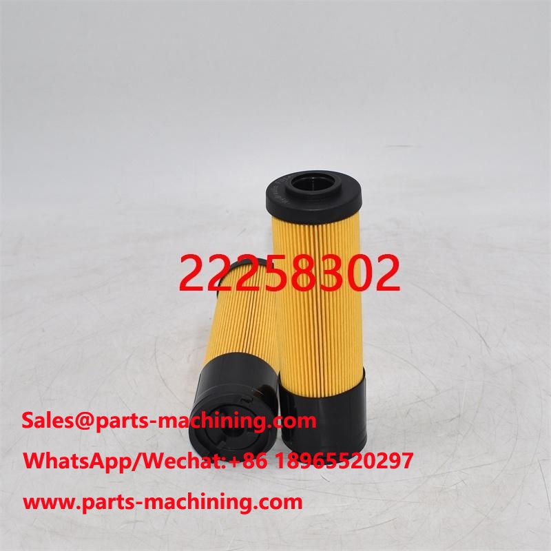 22258302 Piezas del cargador de filtro hidráulico