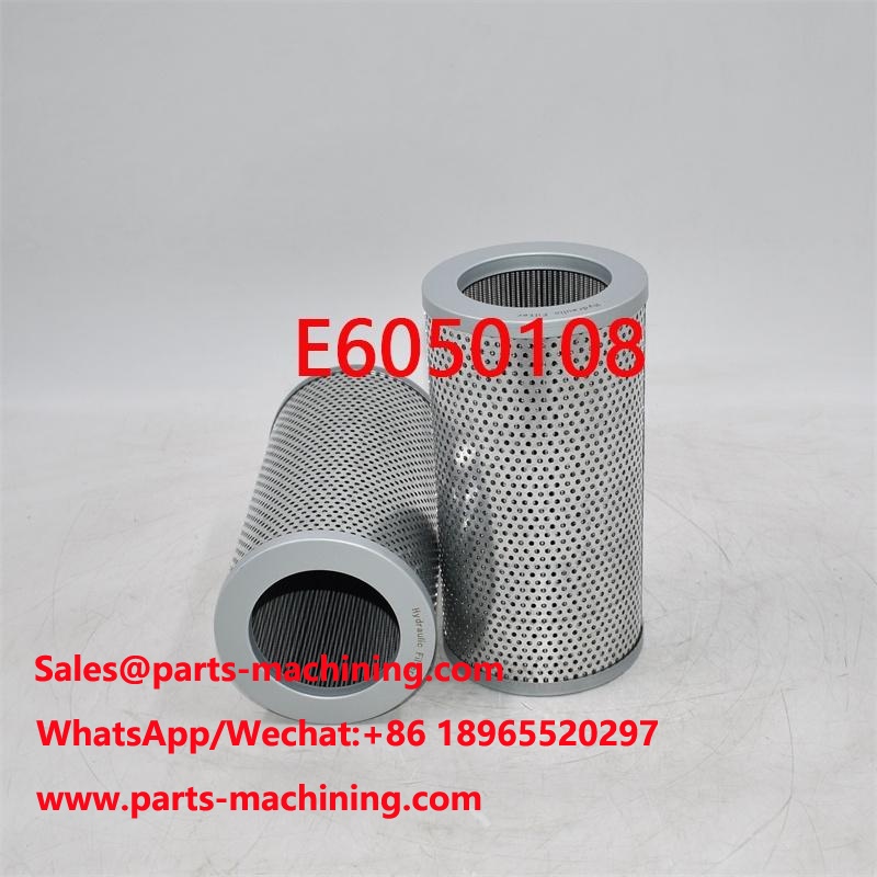 Filtro hidráulico E6050108 para miniexcavadoras