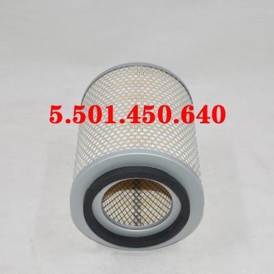 Filtro de aire para excavadora 5.501.450.640 5501450640
