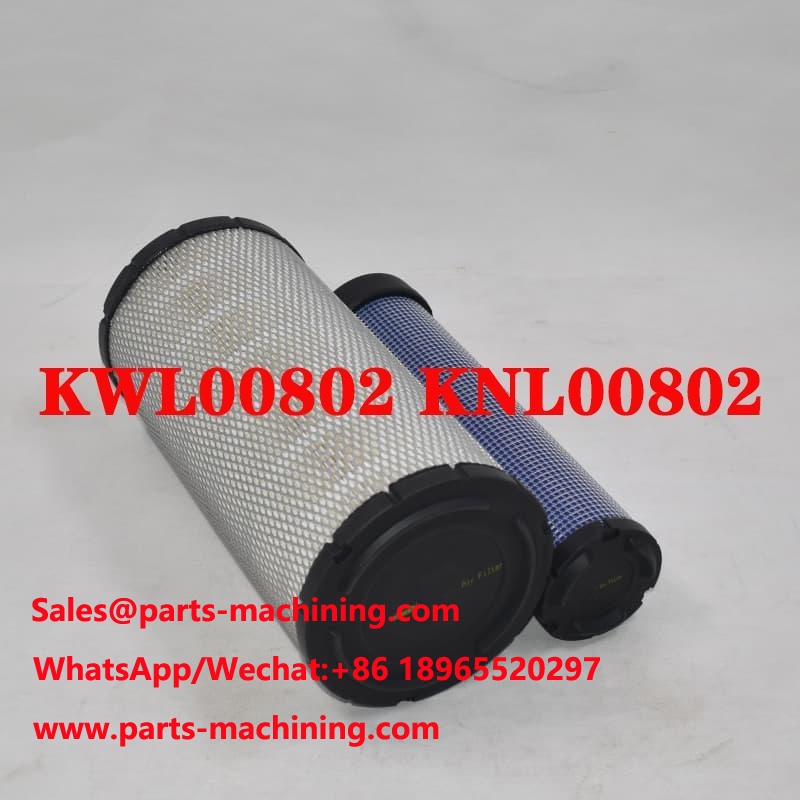 Filtro de aire para excavadora KWL00802 KNL00802